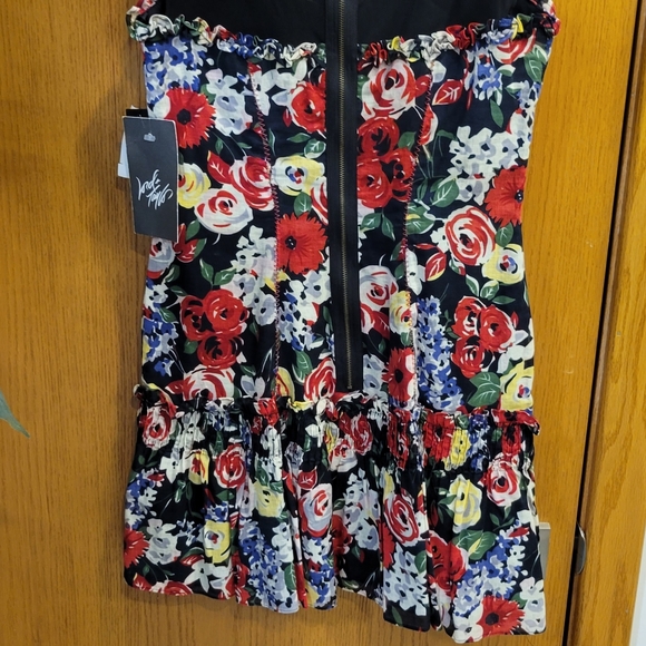 NWT JILL STUART Floral Mesh Dress - Picture 9 of 14